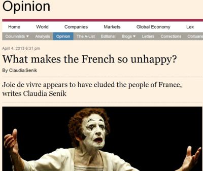 le french spleen dans le FT