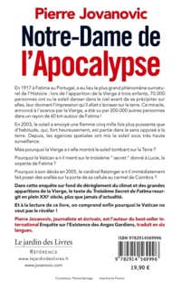 Imprimer la 4e de Couverture