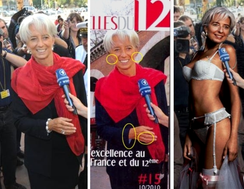 photoshop censure christine lagarde