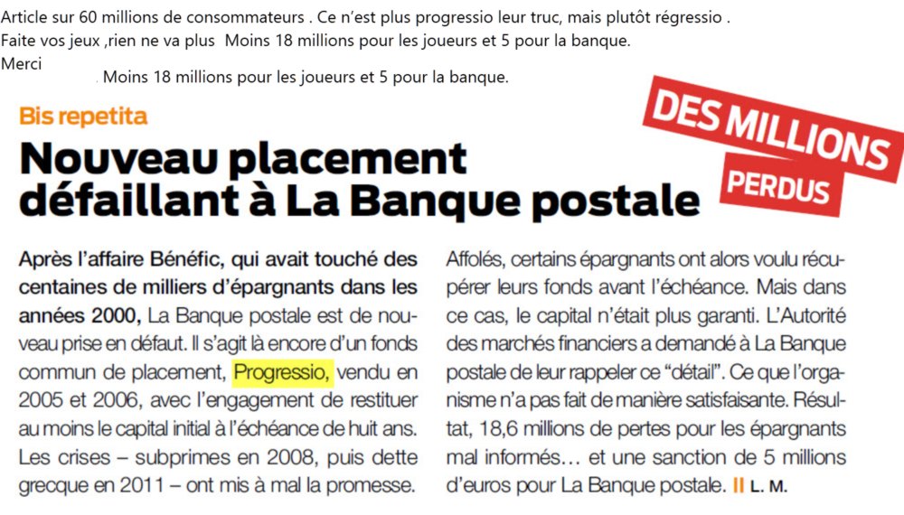 banque postale arnaque