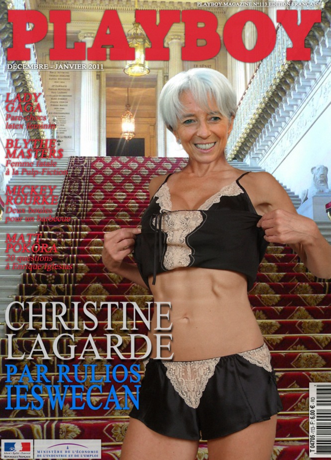 Christine Lagarde Photoshop Julius Ashfield