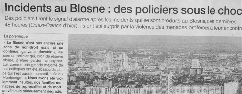 incidents blosne