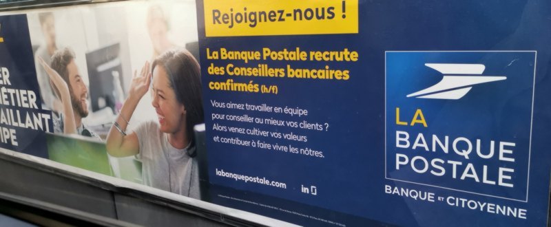 banque postale recrute 2019