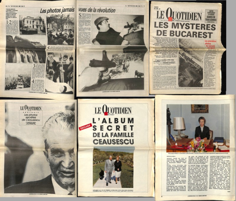 la chute de caucescu  bucarest 1989 pierre jovanovic