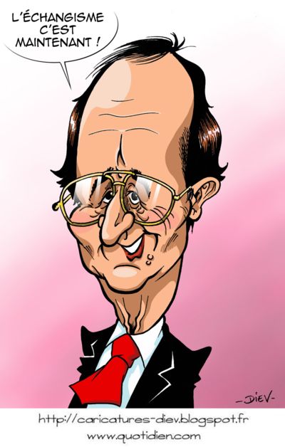 francois hollande par Dieu