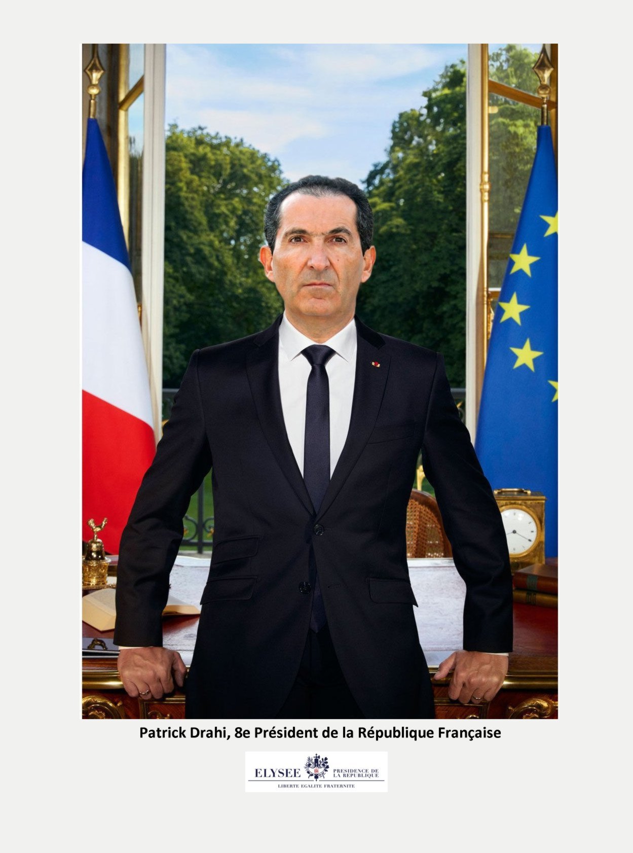 Patrick Drahi, President de la Republique Francaise, BFM