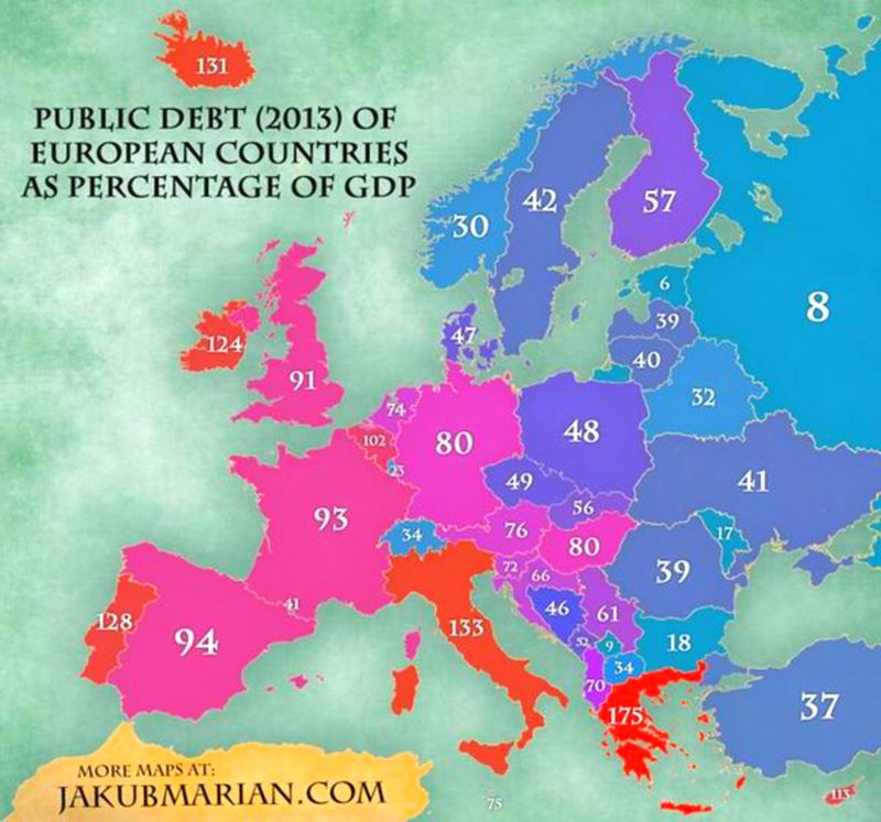 endettement europeen 2014