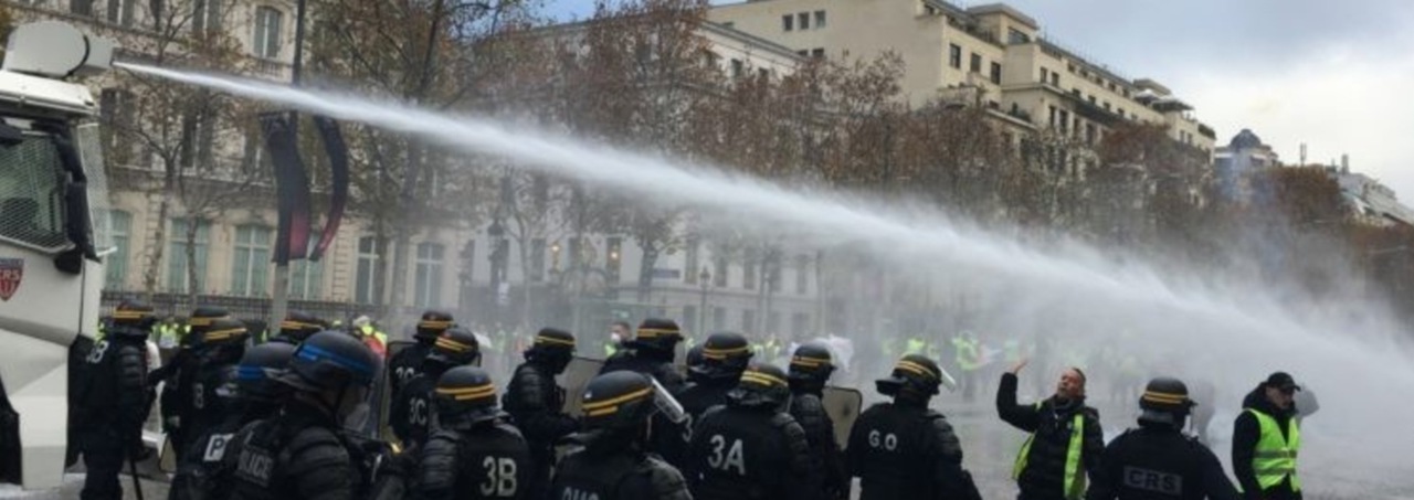 ilets jaunes paris champs elysees 17 nov 2018 jovanovic