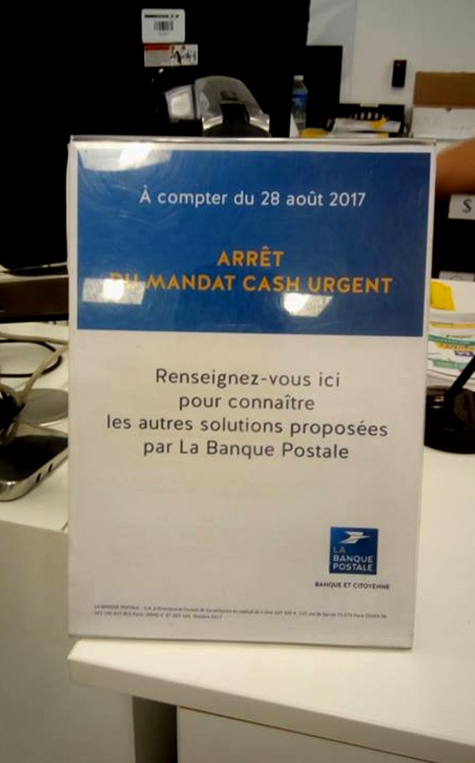 banque postale en faillite