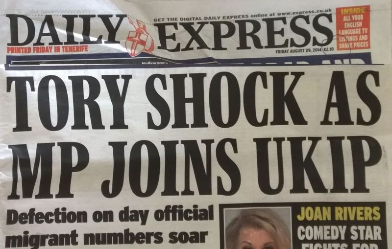 nigel farage daily express