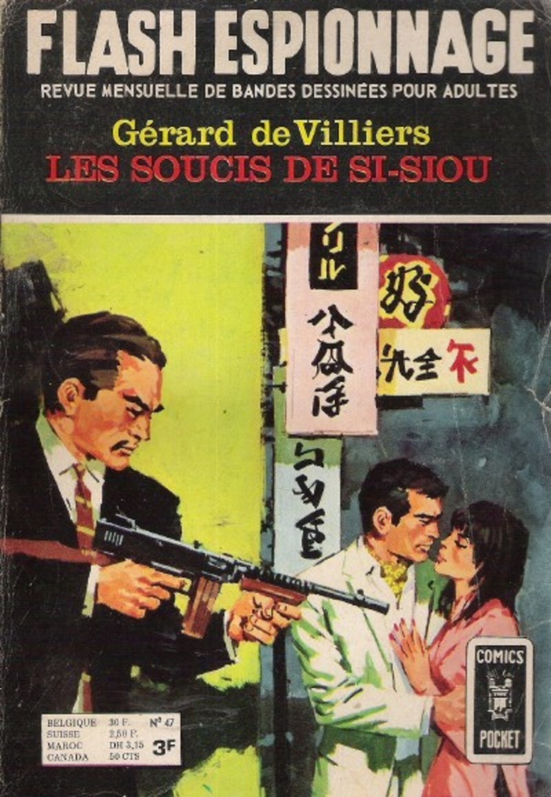 les soucis de siou-siou, BD, gerard de villiers