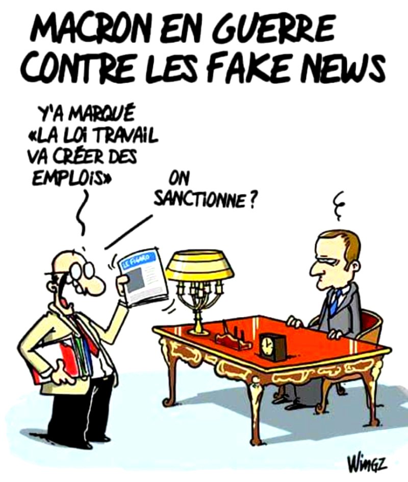 macron fake news vrais chiffres du chomage