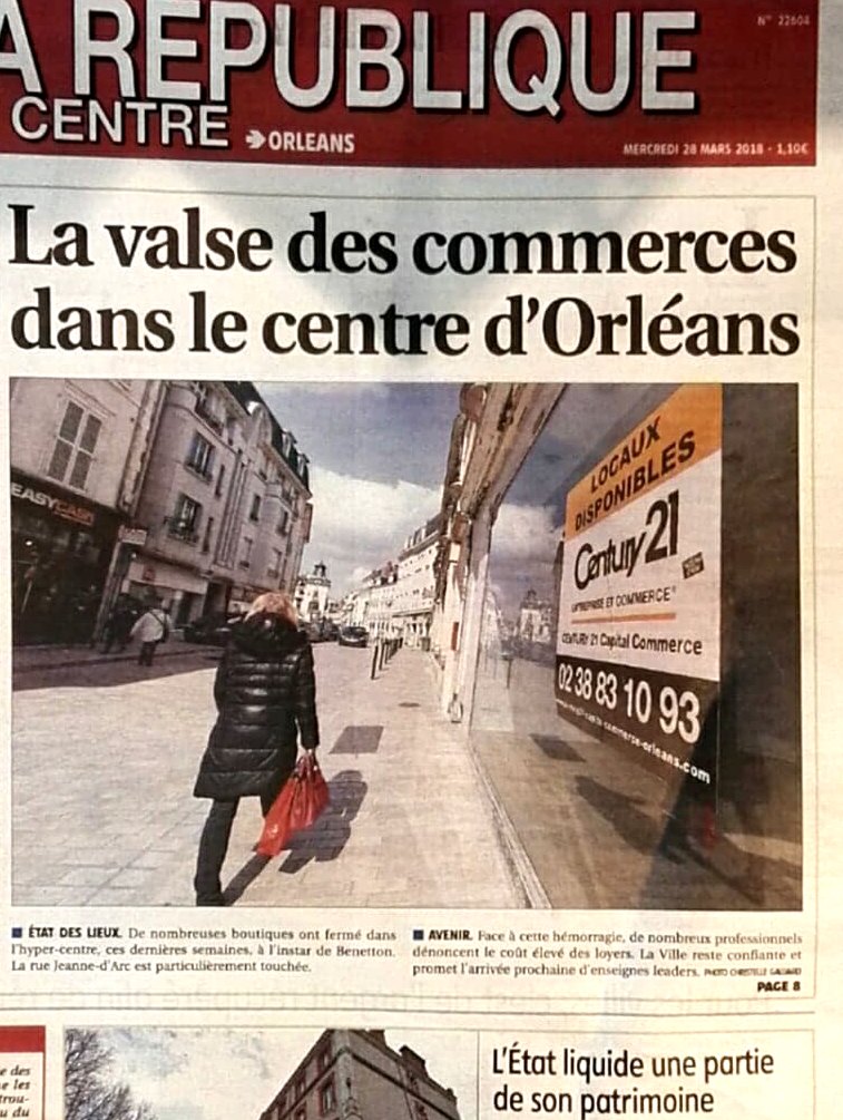 boutiques vides orleans