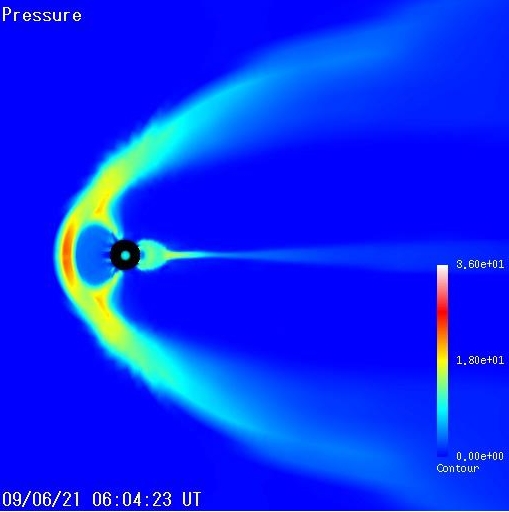 nasa tempete soleil 7 7 2009