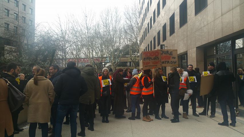 greve salaries parges jaunes 2018