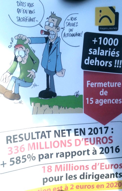 greve salaries parges jaunes 2018