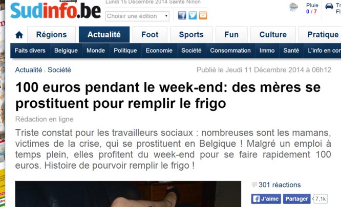 prostitution belge sudinfo