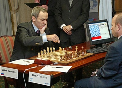 gary kasparov perd son match contre genius 2