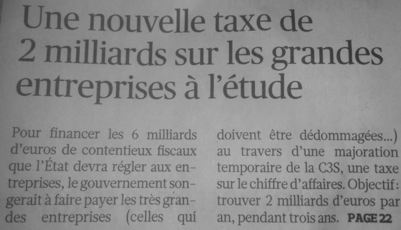 nouvelles taxes macron