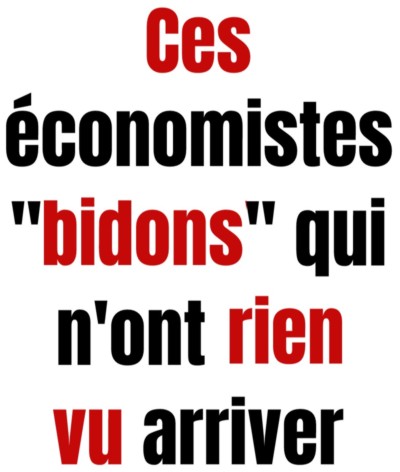 les economistes bidons  Cohen DSK Sorman Servais 