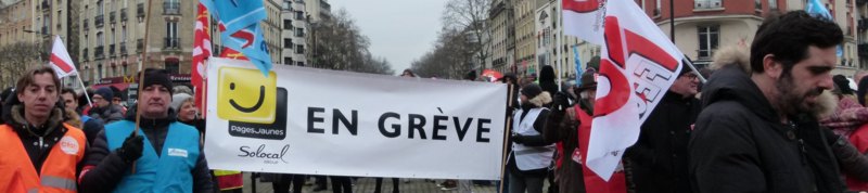 greve pages jaunes mars 2018