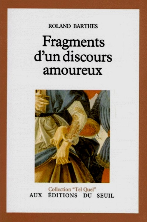 roland barthes fragment d'un discours amoureux