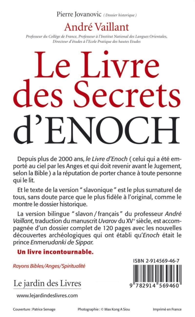 Le livre des Secrets d'Enoch